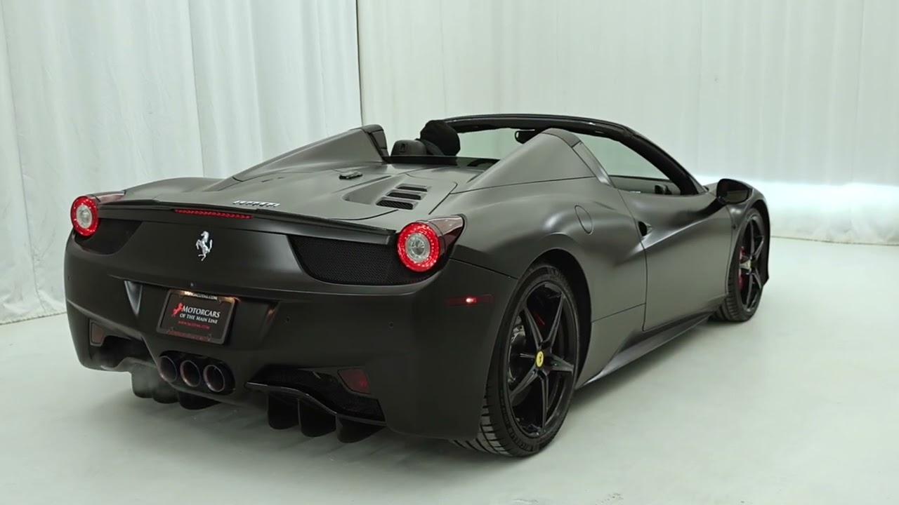 Used 2012 Ferrari 458 Italia For Sale (Sold) | Motorcars of the Main Line  Stock #0187936, image size:1280x720