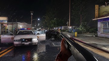 GTA 5 Combined NVE And QuantV With Insane Realistic Graphics Mod 4K Ray Tracing Gameplay On RTX 3080