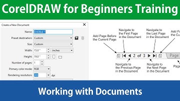 CorelDRAW for Beginners Working With Pages and Documents Tutorial