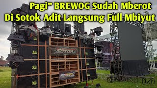 Masih Pagi Brewog Sudah Mberot brewog Di Sotok Adit Langsung  Mbiyut