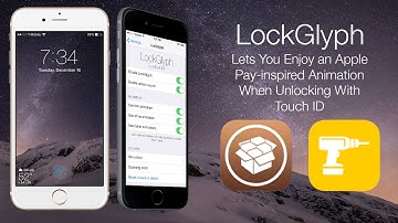 LockGlyph: Lets You Enjoy an Apple Pay inspired Animation When Unlocking With Touch ID
