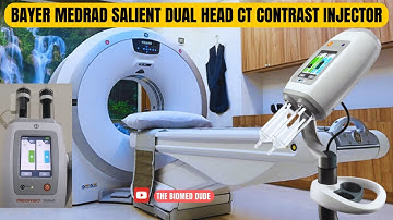 Dual Head CT Contrast Injector | Bayer MEDRAD Salient | How to use ? Biomed Dude #ctscan #radiology