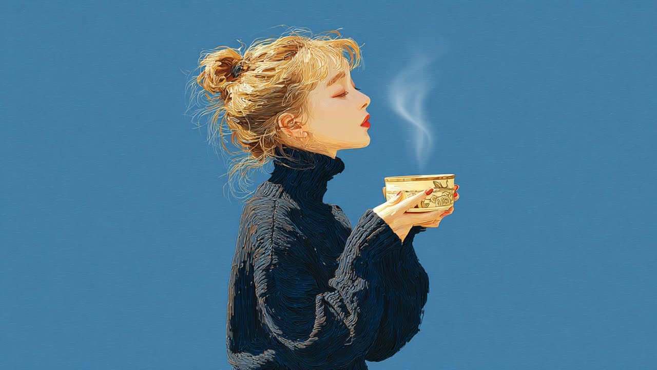 Cozy Cafe Ambience & Smooth French Jazz - Finding Your Inner Peace