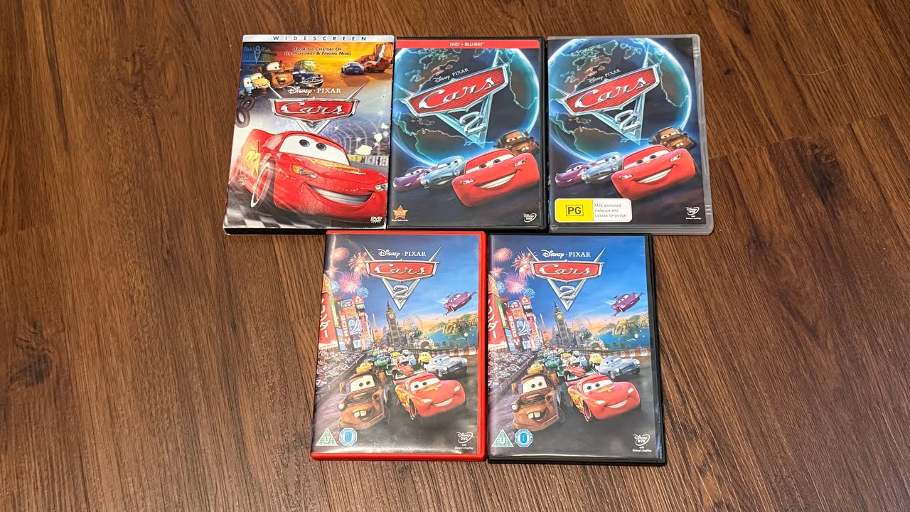 My Pixar Cars DVD Collection 20Th Anniversary Edition - YouTube