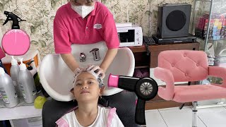 Daily Routine Di Salon Potong Rambut Salsa And Family