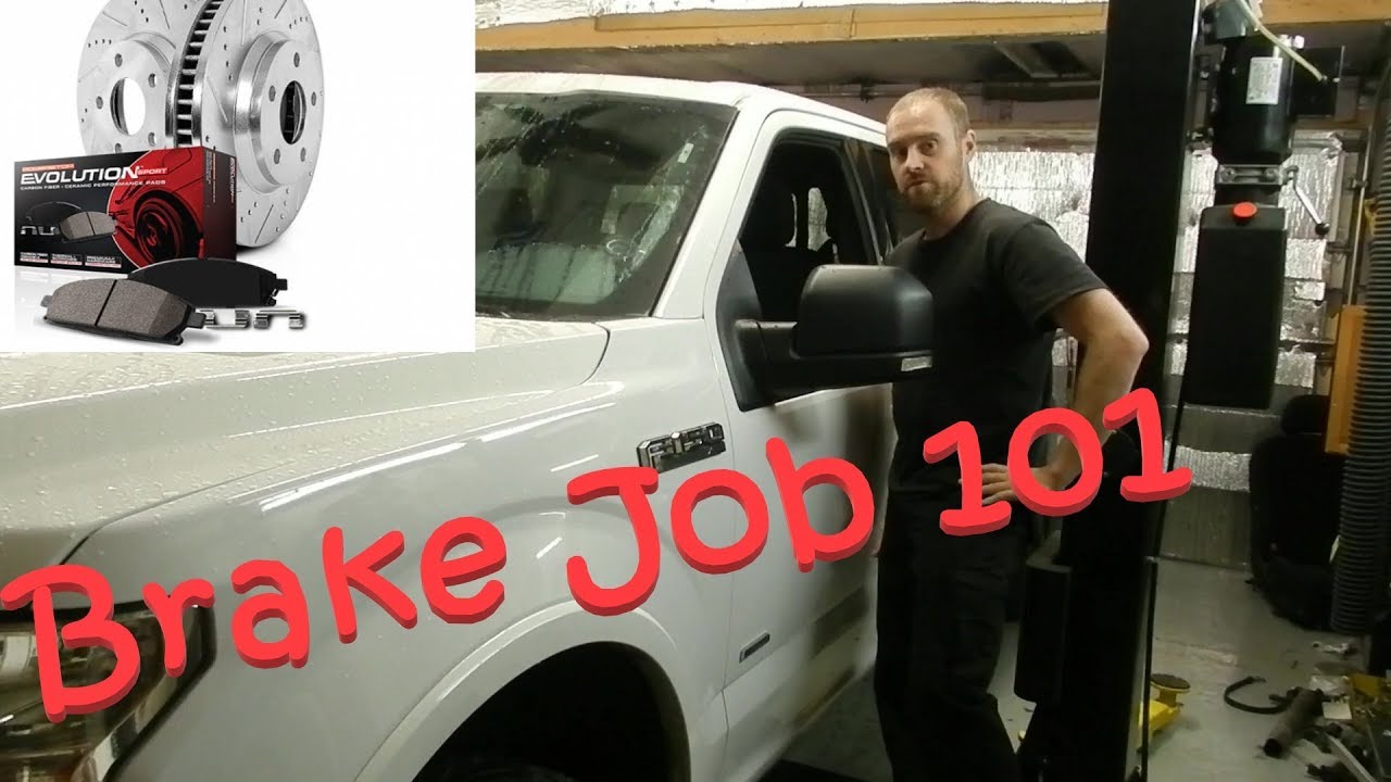 DIY F150 power stop Brakes full job details YouTube