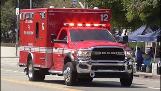 LAFD Rescue 12 Transporting