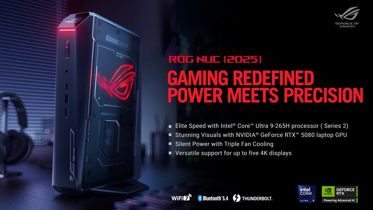 ROG NUC (2025) Gaming Mini PC | ROG - YouTube