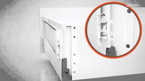 Blum TANDEMBOX Antaro - Design Element Removal Video