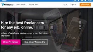 How to Create Freelancer Account100% Verify |Sign Up Freelancer