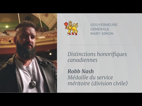 Distinctions Honorifiques Canadiennes Robb Nash O M M S M 