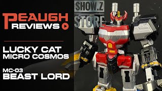 Video Review: Lucky Cat Micro Cosmos MC-03 BEAST LORD