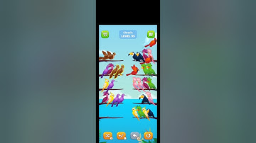 BIRD SORT PUZZLE, LEVEL - 95 #lovely #games #radhe