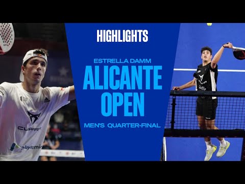 Highlights Quarter-Final (Lebrón/Galán vs Belasteguín/Coello) | Estrella Damm Alicante Open 2022