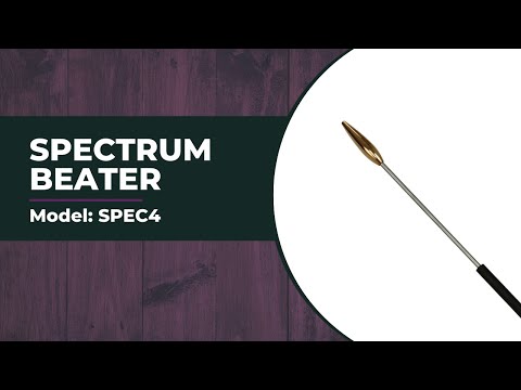 Teardrop Bronze Spectrum Triangle Beater | SPEC4 Sound Sample