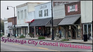 [Watch] Sylacauga City Council Work  Session 12/2/2025