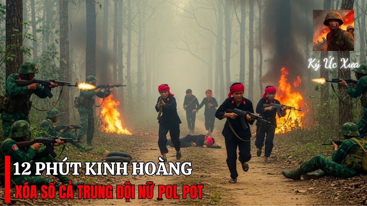 TRẬN ĐÁNH Kết Thúc Sau 12 Phút – Khiến CẢ TRUNG ĐỘI Nữ Pol Pot XÓA SỔ | Chiến Trường K