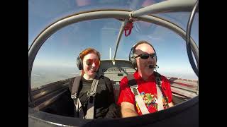 Took my daughter Ashley for her first flight in a while in our RV-7A.