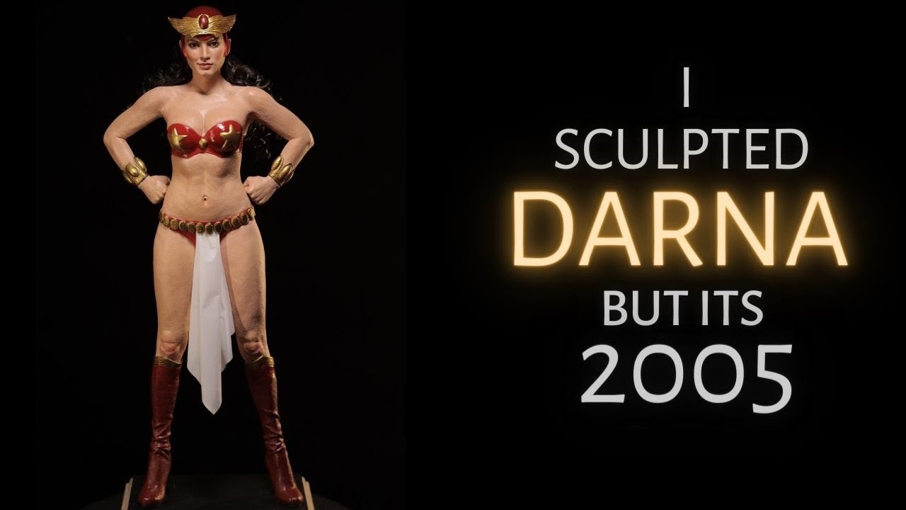 Sculpting DARNA  / ANGEL LOCSIN in CLAY