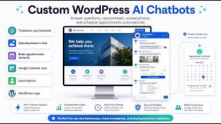 Custom WordPress AI Chatbots for Service Businesses  Lead Gen Booking