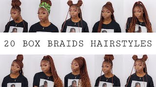 Long Box Braids: How to Style & 20 Long Hairstyles for Box Braids