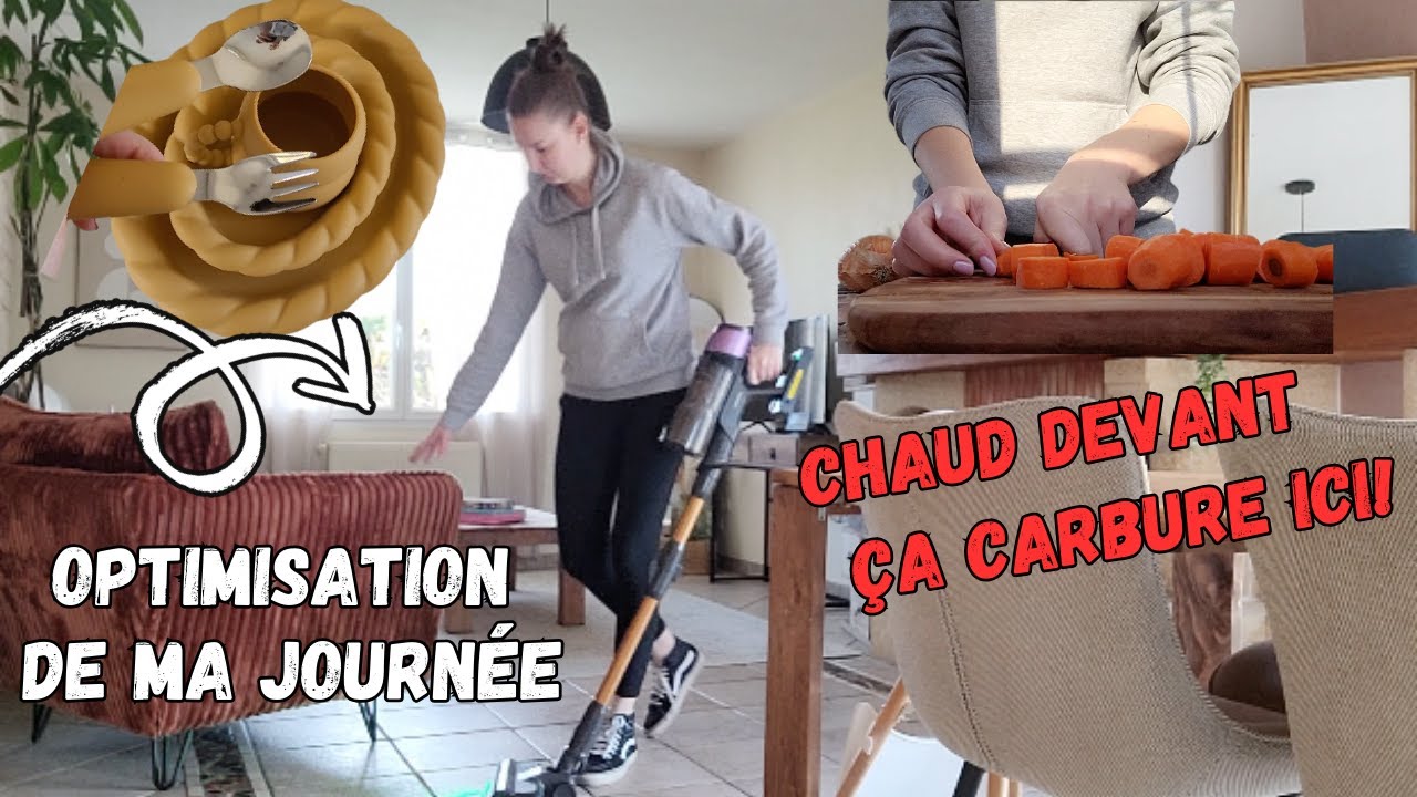 VLOG PRODUCTIF : Cuisine, ménage, rangement, youtube, tri, vinted, colis tout y passe!