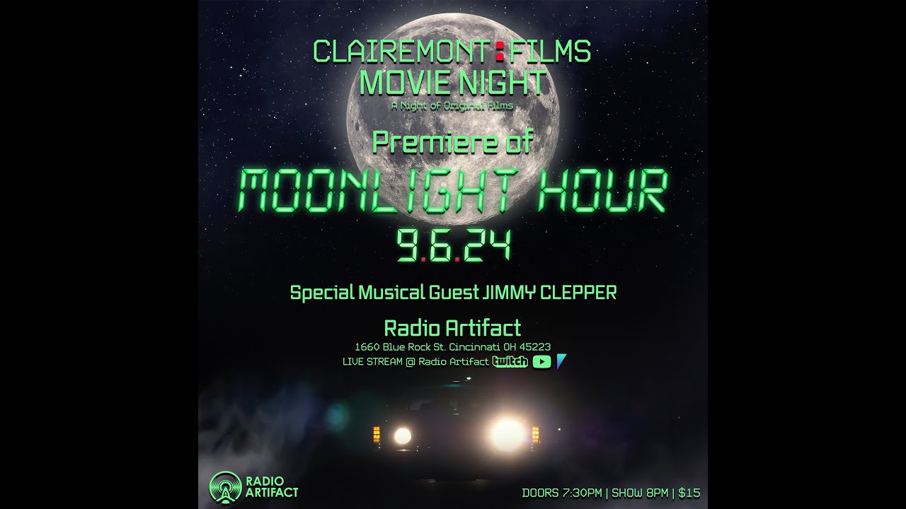 Clairemont Films Movie Night | Premiere of MOONLIGHT HOUR - YouTube