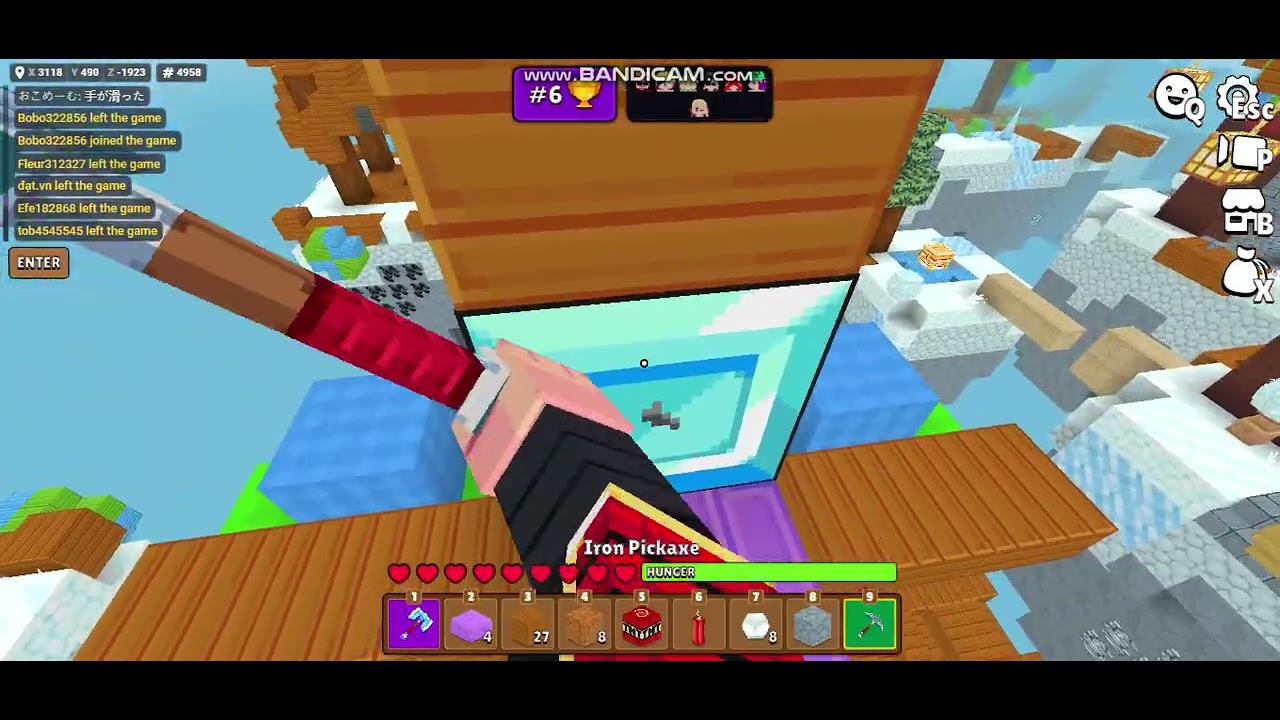 New match after a long time in sky wars