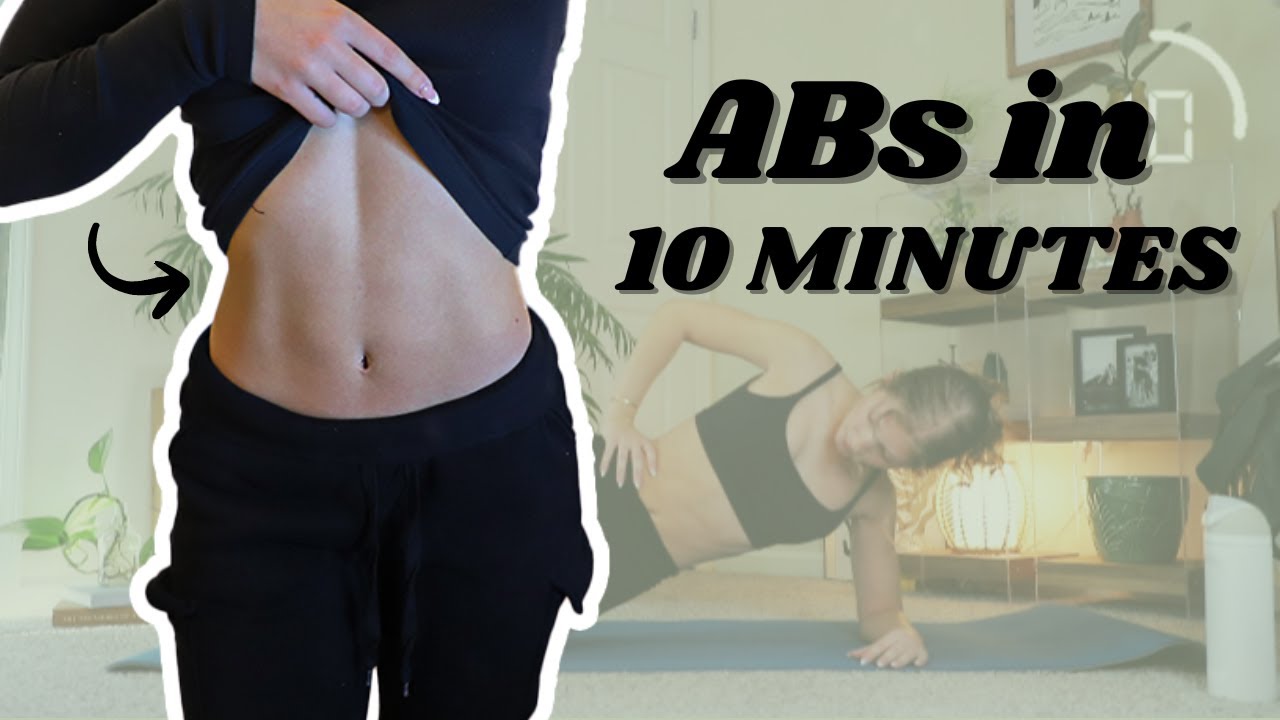 10 MIN SIX-PACK AB WORKOUT (beginner to advanced, at home, no weights)