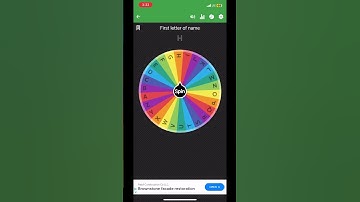 If it lands on your first letter of name your out part 24 #fun #cool #guessing #spinthewheel