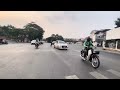 Crossing the street in Hanoi (Đ. Vành Đai 1)