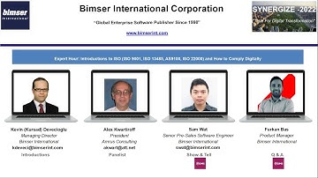 Expert Hour: Introductions to ISO (ISO 9001, ISO 13485, AS9100) and How to Comply Digitally