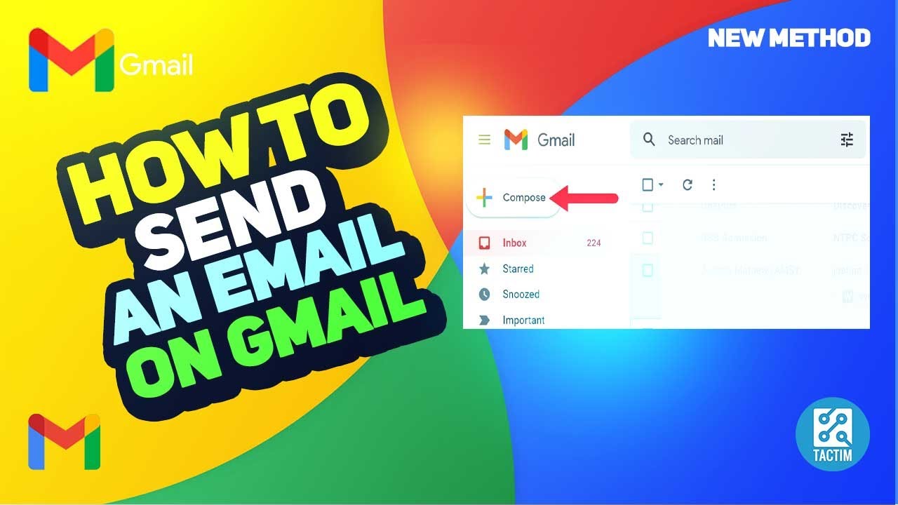 How to Send an Email on Gmail: A Step-by-Step Guide 2025 - YouTube