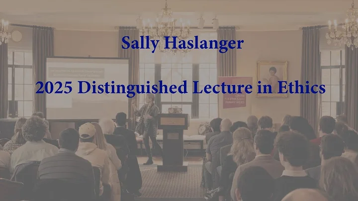 Distinguished Lecture in Ethics: Sally Haslanger