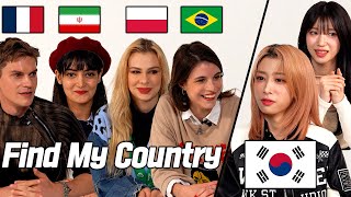 'My Country is BEST at Soccer' l Find My Country l France, Brazil, Iran, Poland l FT. Rocket Punch