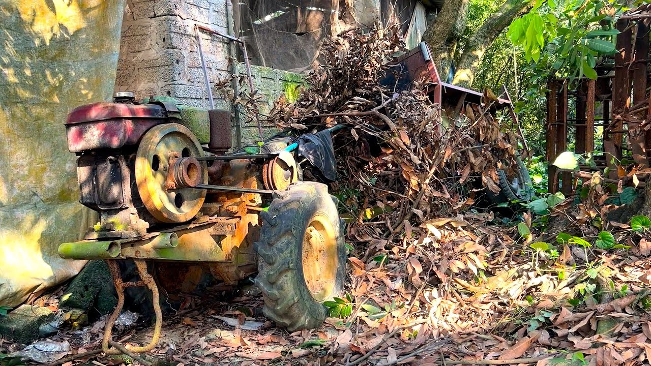 Can It Be Revived After 30 Years Of Slumber //Reviving The Farmer's Heavy-Duty Tractor