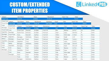 Custom/Extended Item Properties/Characteristics