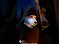 Roxy camping with death wolf