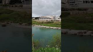 Podgorica Moraca river and Moscow bridge - Montenegro