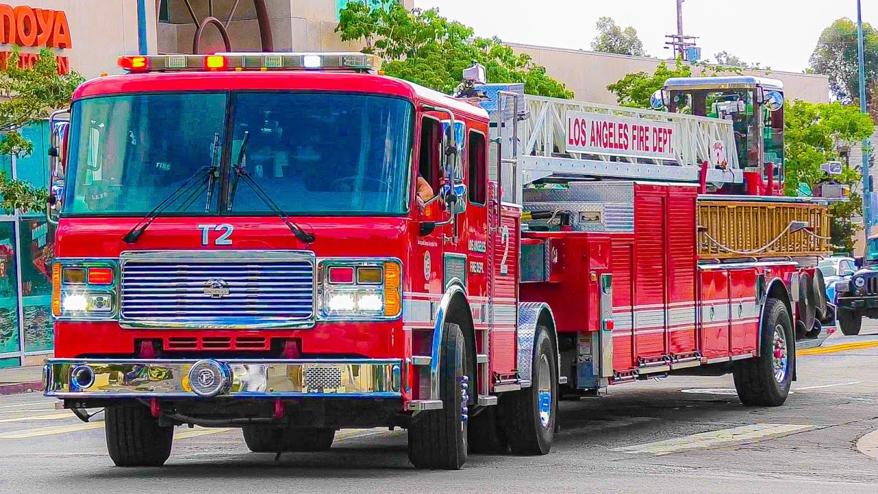 LAFD Light Force 2 Responding YouTube