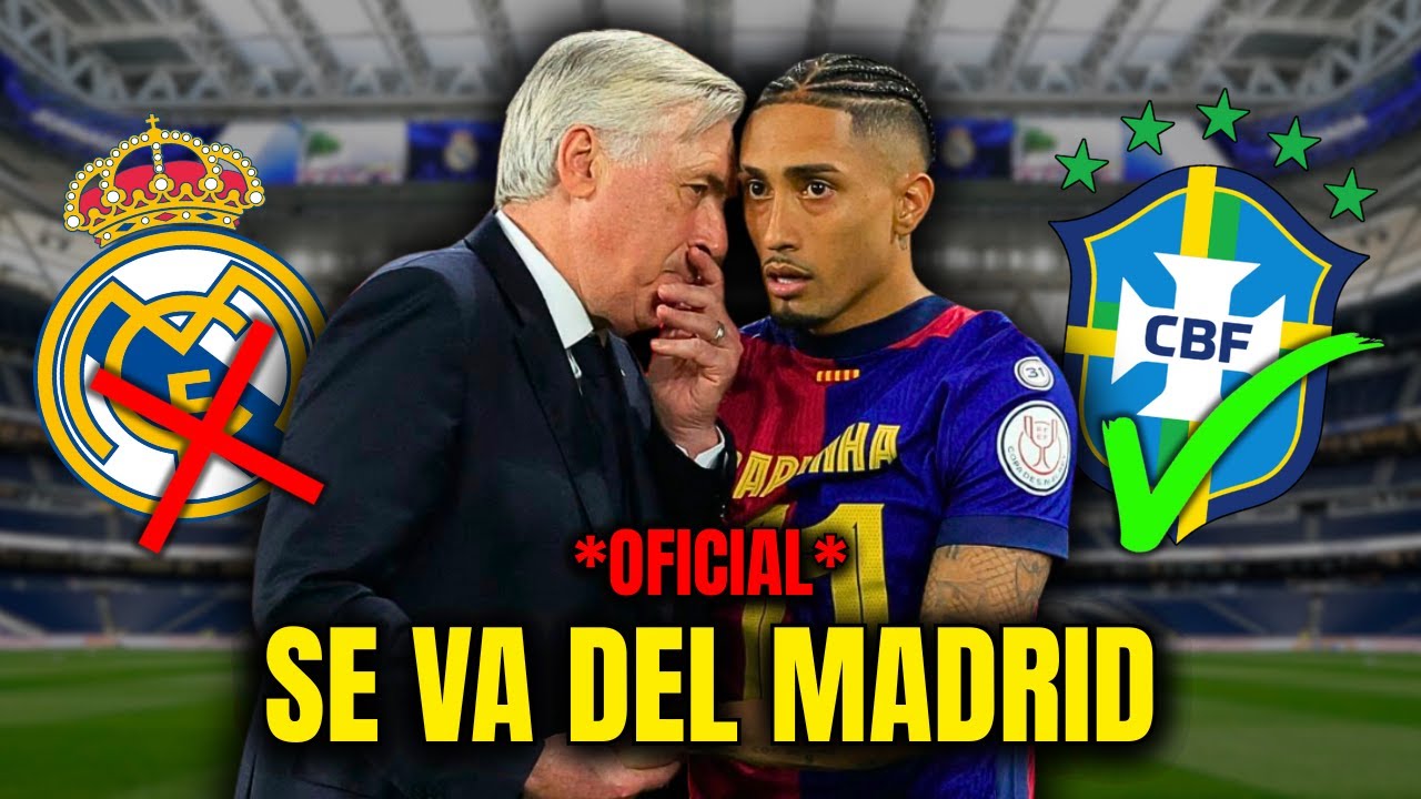 🚨¡ES OFICIAL! Ancelotti se Va del Real Madrid y ficha por Brasil! - YouTube