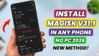 Install Latest Magisk In Android 16 | How to Install Magisk In Any Phone