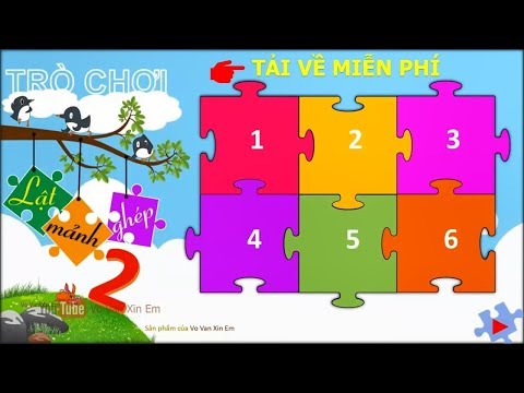 Trò chơi PowerPoint Lật mảnh ghép phiên bản 2 | Tải về miễn phí | TRỢ GIẢNG