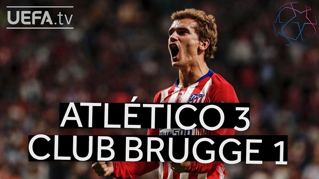 ATLÉTICO 31 CLUB BRUGGE UCL HIGHLIGHTS YouTube