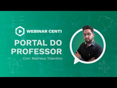 Webinar Centi - Portal do Professor