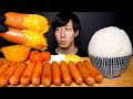 【咀嚼音】ジョンソンヴィルソーセージ SAUSAGE CHEESY EATING SOUNDS sosis ไส้กรอก