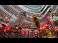 CNY 2019 ~ Acrobatic Lion Dance (双狮高桩表演 Múa Lân) by Khuan Loke 群樂 @1 Utama (17/1/2019) (4k UHD)