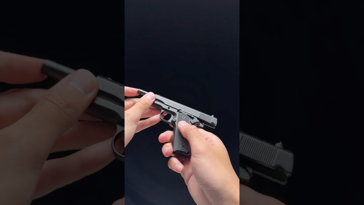 Assembly of M1911 miniature 1:1.65 Version 