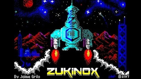 Homebrew game on the Zx Spectrum 