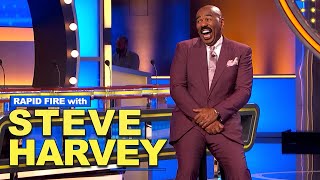Would I Be More Famous With A Full Head of Hair? | Rapid Fire With Steve Harvey
